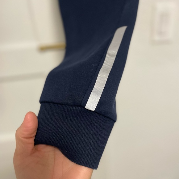 EUC Men’s Size Large (31” waist) Galaxy By Harvic Drawstring Joggers Dark Navy - Picture 4 of 10